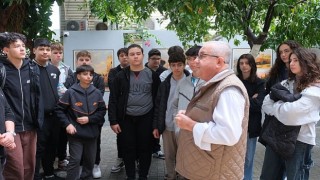 Öğrencilerden Kültür Evine ziyaret