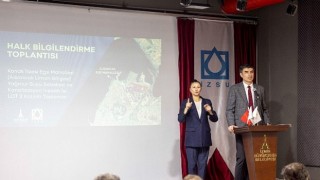 Alsancakın altyapısını güçlendirecek proje yurttaşlara tanıtıldı