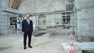 Başkan Altay: “Hatay Habib-i Neccar Camii&#39;nin Yeniden İmal Edilen Ahşap Kubbesi Yerine Yerleştirildi”