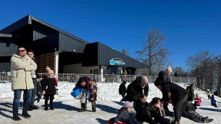 Kartepe Teleferiğinde tatil yoğunluğu