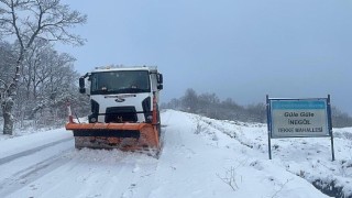24 Saatte 925 Km Kar Temizleme Çalışması Yapıldı