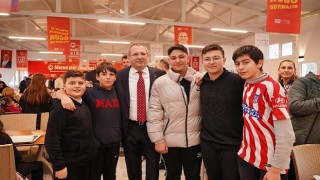 Başkan Mesut Ergin; Çocuklarımız eğitimlerinden geri kalmasın, okula aç gitmesin, derslere aç girmesin diyedir bizim bütün mücadelemiz..