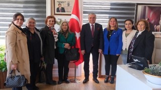 CHP Kadın Kollarından Başkan Topaloğlu na ziyaret