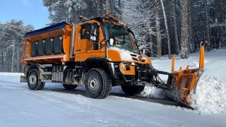 Karla kapanan yollara anında müdahale