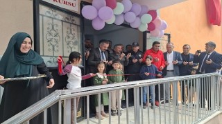 Kemer Müftülüğü Hasan Fatma Çavlı Kuran Kursu, Arslanbucak Mahallesinde düzenlenen törenle açıldı.