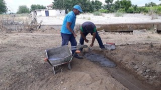 Manisa da mezarlık bakımları aralıksız devam ediyor