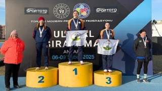 Osmangazi Belediyesporun gençlerinden çifte madalya