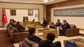 Özbekistanlı Heyetten Başkan Pekyatırmacı;ya Ziyaret