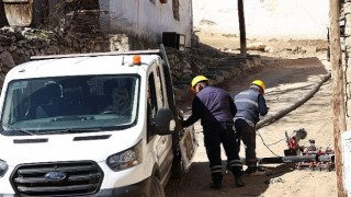 ASATtan Elmalının tarihi sokaklarında altyapı çalışması