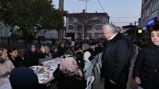 Başkan Şadi Özdemir Gökçe Mahallesinde iftara katıldı