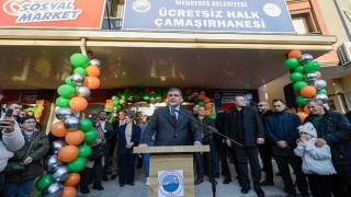 Başkan Tugay Mendereste sosyal market açılışına ve iftara katıldı “Sosyal desteklere ihtiyacın olmadığı günleri görmek için çalışıyoruz”