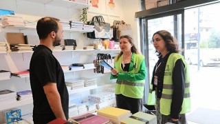  Bayraklı da esnafa hızlı çözüm Esnaf Masası ziyaretlere başladı