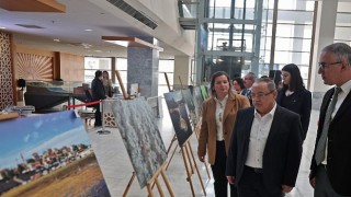 Büyükşehirde iklim değişikliği fotoğraf sergisi açıldı