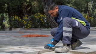 Büyükşehirden 18 Mart öncesi şehitliklere özel bakım