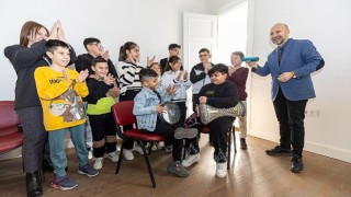 Geleceğin sanatçıları Konakta yetişiyor