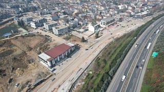 Menfez trafiğe açıldı, geçici güzergâh kaldırıldı