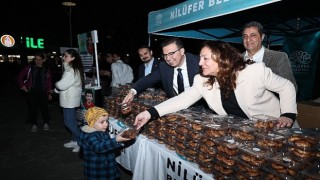 Nilüfer Belediyesinden Kadir Gecesinden kandil simidi ikramı