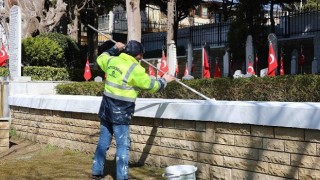 Şehitlikler, “18 Mart Çanakkale Zaferi” için hazırlandı