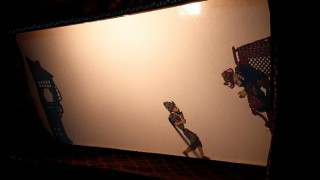 SEKA Kâğıt Müzesinde Karagöz ve Hacivat eğlendirdi