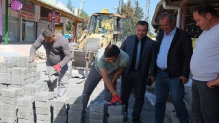 Tekirovada altyapı çalışmaları 