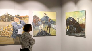 ”Ten toprak kültür ”  sergisi başkentlilerle buluştu 