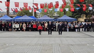 23 Nisan Ulusal Egemenlik ve Çocuk Bayramının 105. yıl dönümü Gölcükte coşku ile kutlandı.