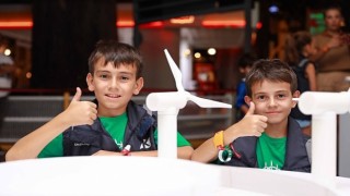 23 Nisana Özel Yenilenebilir Enerji Boyama Atölyesinde Çocukların Hayalleri Renklendi