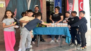 Aydın Büyükşehir Belediyesinden Çocuklara 23 Nisan Hediyesi