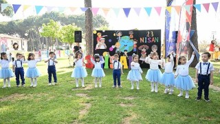 Aydın Büyükşehir Belediyesinin Çocuk Gelişim Merkezlerinde 23 Nisan Ulusal Egemenlik ve Çocuk Bayramı Coşkuyla Kutlandı