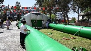 Kemerde 23 Nisan coşkusu