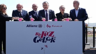 Koruncuk Vakfı, Allianz Türkiyenin desteğiyle yeni bir yurt binasının temellerini attı