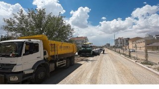 Abdullah Sabri Ülgen Caddesi Asfaltlanıyor