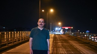 Başkan Altay Koyuncu Köprülü Kavşağında Gece Devam Eden Asfalt Çalışmalarını İnceledi