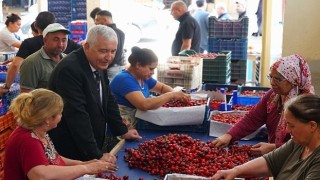 Başkan Türkmen Sahada