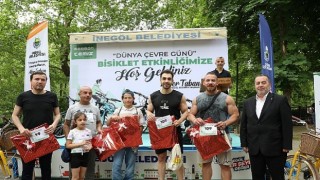 İnegölde Pedallar Temiz Gelecek İçin Döndü