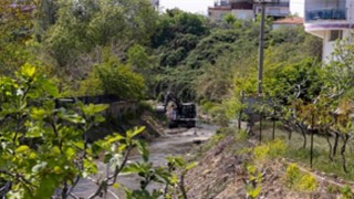 Körfezle buluşan derelerde temizlik harekâtı