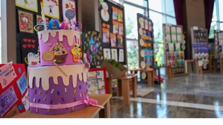 Minik Ellerin Hünerleri Sergide Görücüye Çıktı