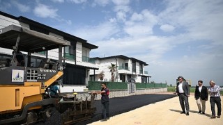 Sarımeşe Mahallesine 750 Tonluk Asfalt