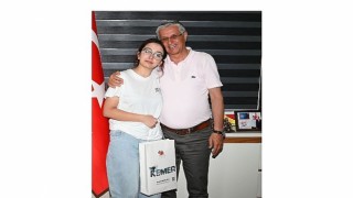 Başarısını Başkan Topaloğlu ile paylaştı