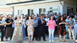 Başkan Aydın mesai arkadaşlarıyla bayramlaştı