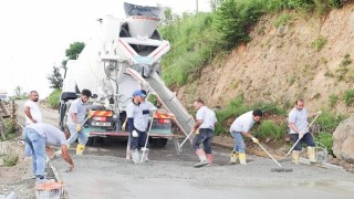Canik Belediyesinden Kırsalda Ulaşım Hamlesi