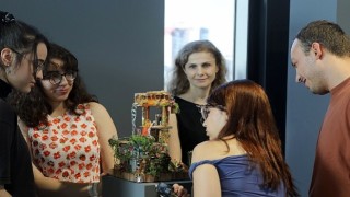Geri dönüşümden sanata Diorama sergisi