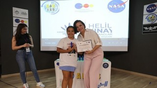 Karabağlar da Uzayla Buluşan Çocuklara Sertifika Töreni