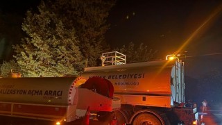 Kemer de trafo yangını