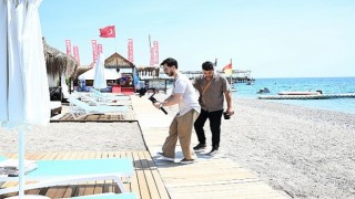 Kemer tanıtım çekimleri devam ediyor