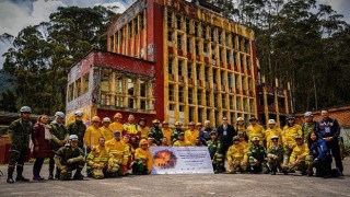 Konya İtfaiyesi TİKA İşbirliğiyle Kolombiyalı İtfaiyecilere Eğitim Verdi