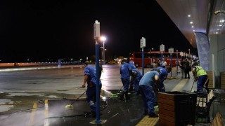 Temiz Otogar, Güvenli Yolculuk: Büyükşehir Belediyesi Pırıl Pırıl Aydın İçin Çalışmalarını Sürdürüyor