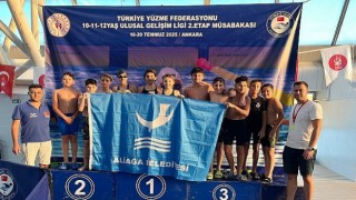 Aliağalı Yüzücüler Ankarada Göz Doldurdu