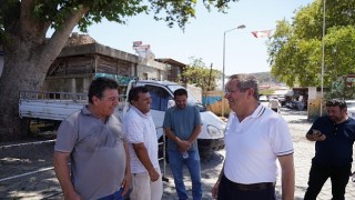 Ayvalıkta Daha Yaşanabilir Bir Kent İçin Sahada Çalışmalar Sürüyor