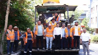 Başkan Güner, Asfalt Çalışmalarını Yerinde Denetledi